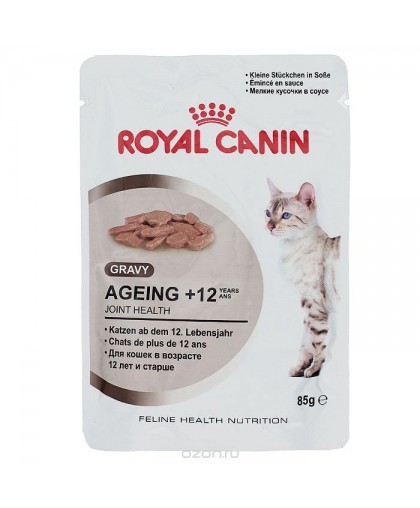 Royal Canin "Ageing +12", для кошек старше 12 лет, 85 г