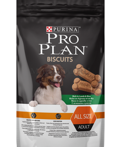 PRO PLAN DOG лак-во печенье ягн.рис 400 г PRO PLAN DOG лак-во печенье ягн.рис 400 г